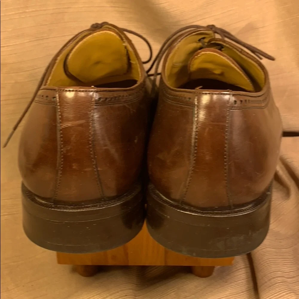 Mezlan leather classic lace up shoes made in Spain